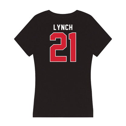 Fairfield - NCAA Men's Lacrosse : Keegan Lynch - Women's V-Neck T-Shirt-1