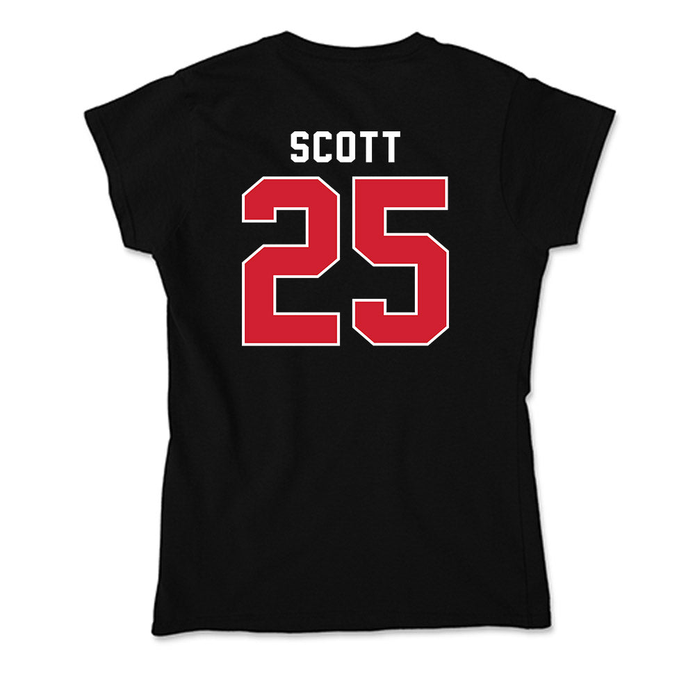 Fairfield - NCAA Women's Basketball : Sydni Scott - Soft Style Women’s T-Shirt-1