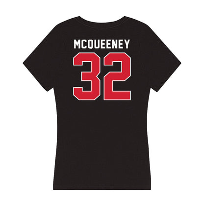 Fairfield - NCAA Women's Soccer : Kaitlyn McQueeney - Women's V-Neck T-Shirt-1