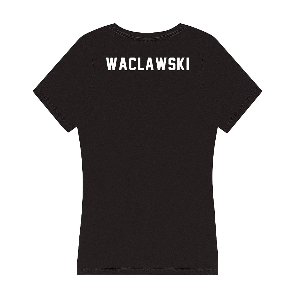 Fairfield - NCAA Women's Golf : Katelynn Waclawski - Women's V-Neck T-Shirt-1