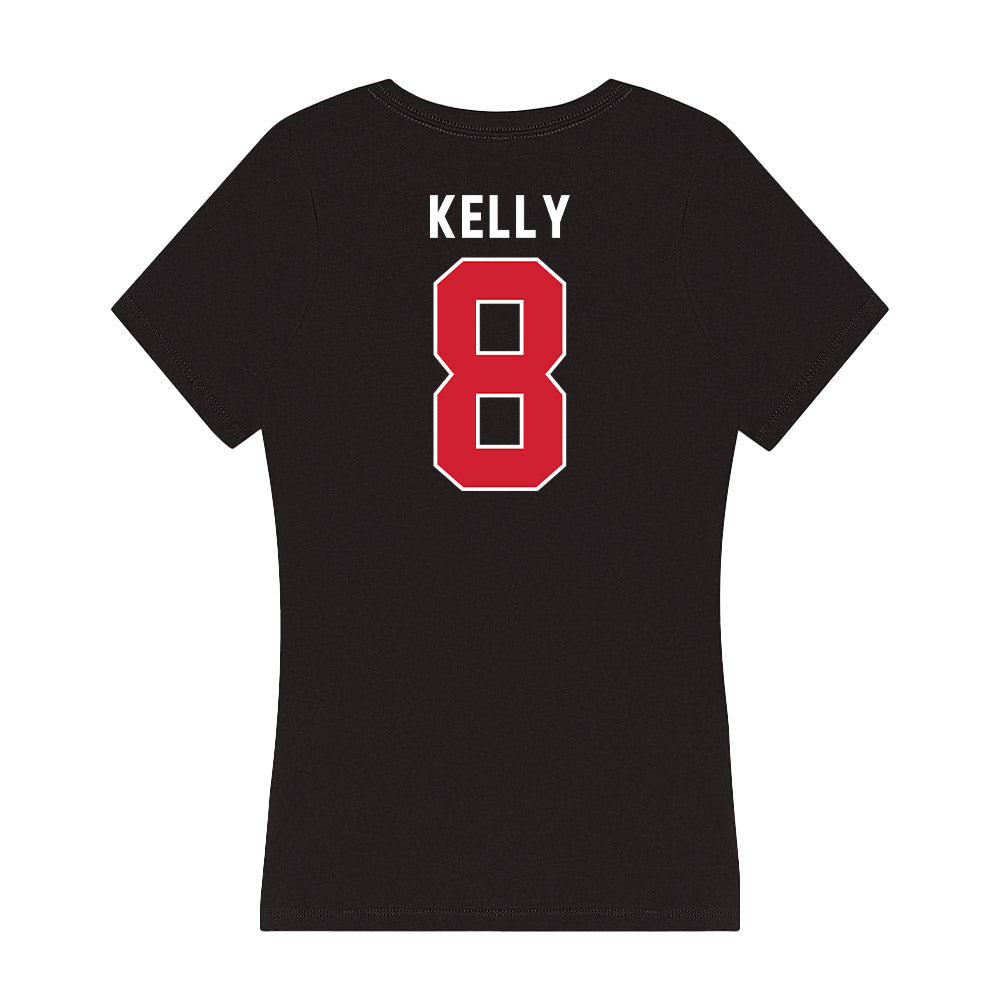 Fairfield - NCAA Women's Soccer : Caroline Kelly - Women's V-Neck T-Shirt-1