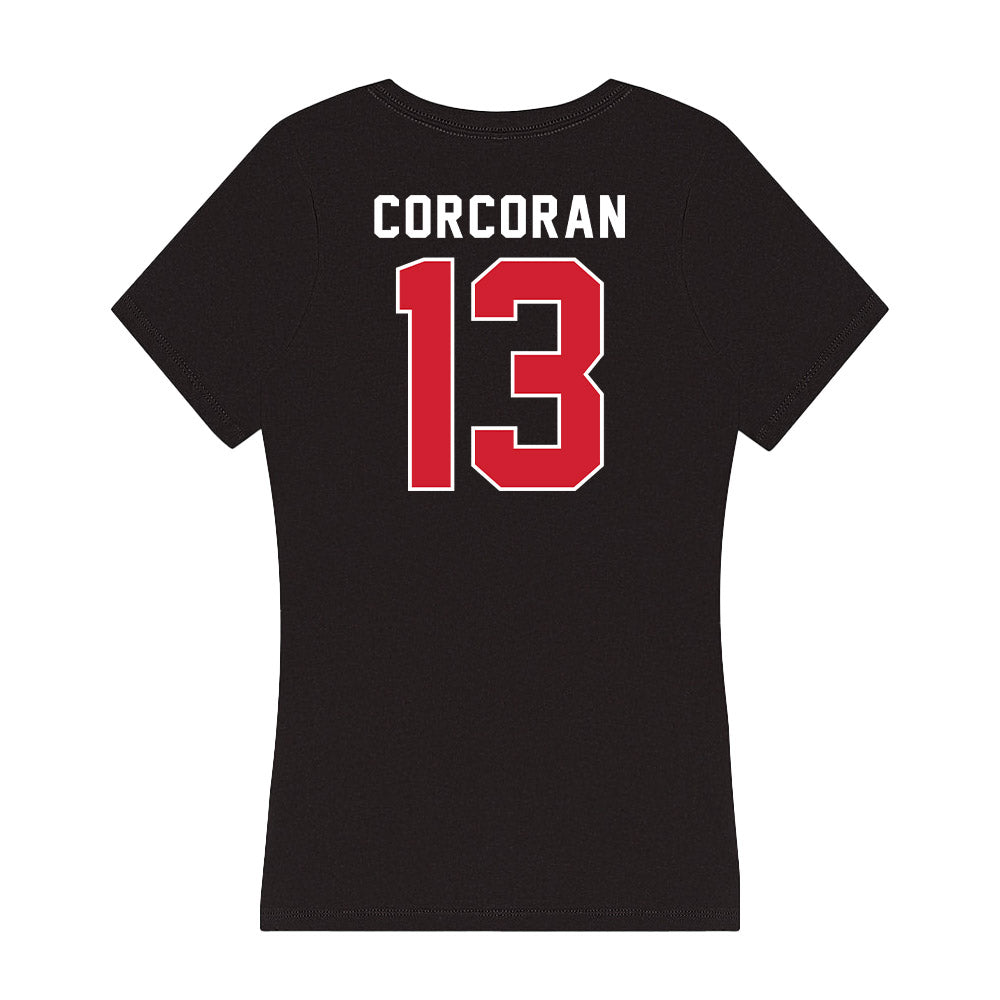 Fairfield - NCAA Women's Field Hockey : Kylie Corcoran - Women's V-Neck T-Shirt-1