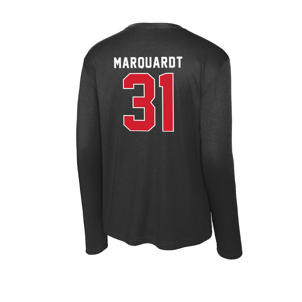 Fairfield - NCAA Women's Lacrosse : Anna Marquardt - Activewear Long Sleeve T-Shirt-1