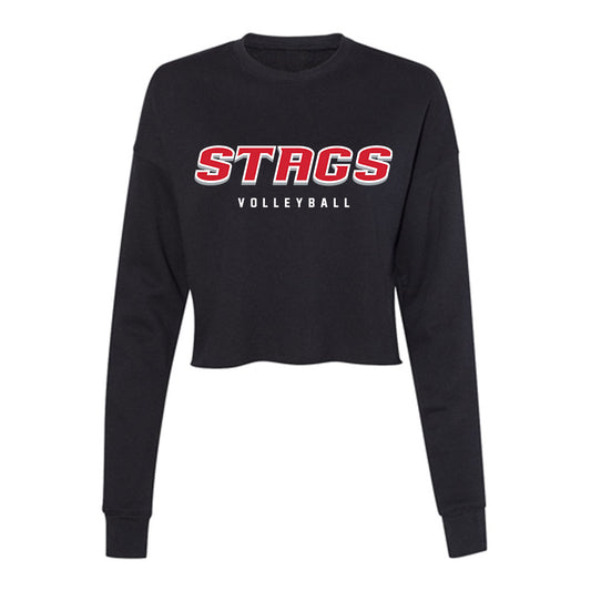 Fairfield - NCAA Women's Volleyball : Haililani Latu - Women's Cropped Crew Fleece-0