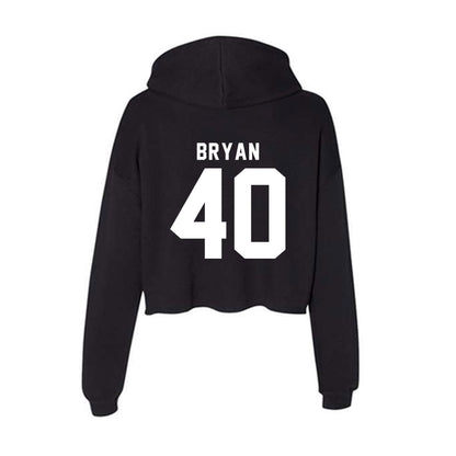 Delaware - NCAA Baseball : Dylan Bryan - Women's Crop Fleece Hoodie-1