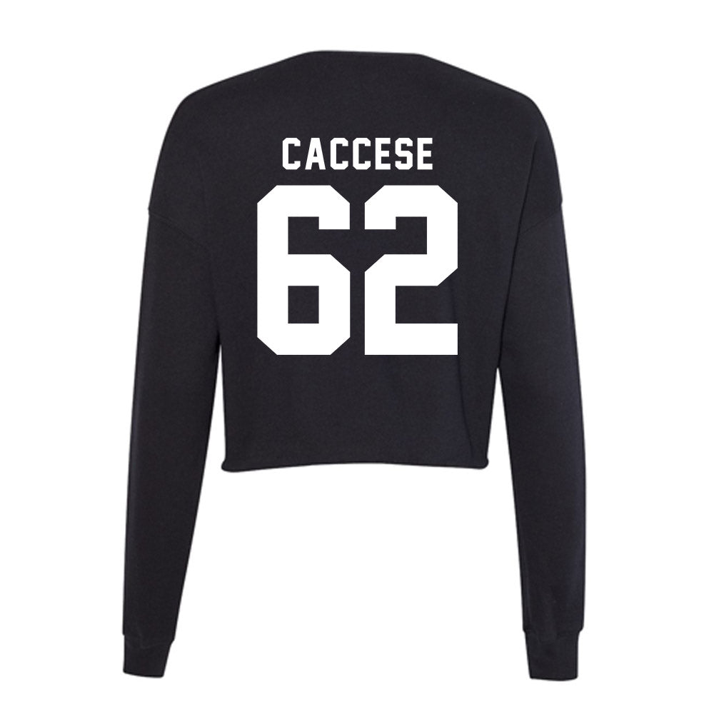 Delaware - NCAA Football : Anthony Caccese - Women's Cropped Crew Fleece-1