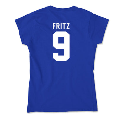Delaware - NCAA Women's Soccer : Sarah Fritz - Soft Style Women’s T-Shirt-1
