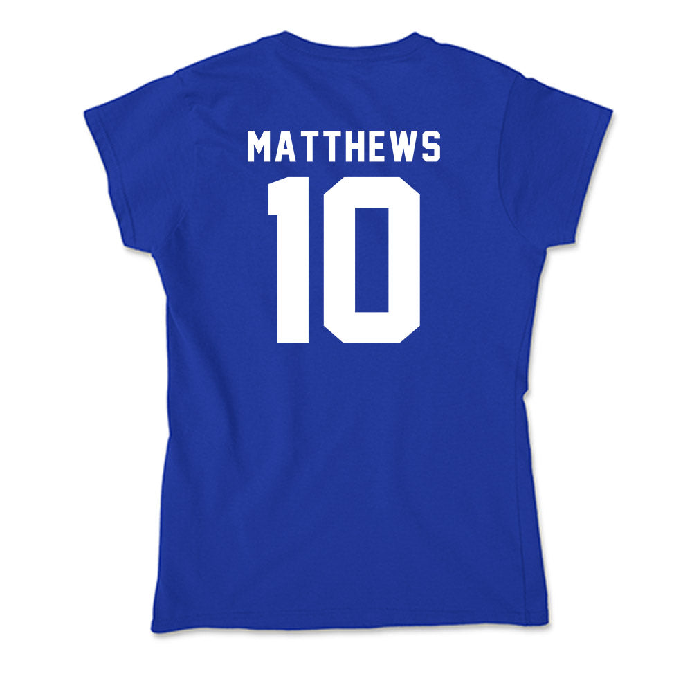 Delaware - NCAA Football : Blake Matthews - Soft Style Women’s T-Shirt-1