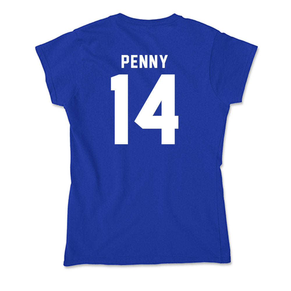 Delaware - NCAA Men's Soccer : Liam Penny - Soft Style Women’s T-Shirt-1