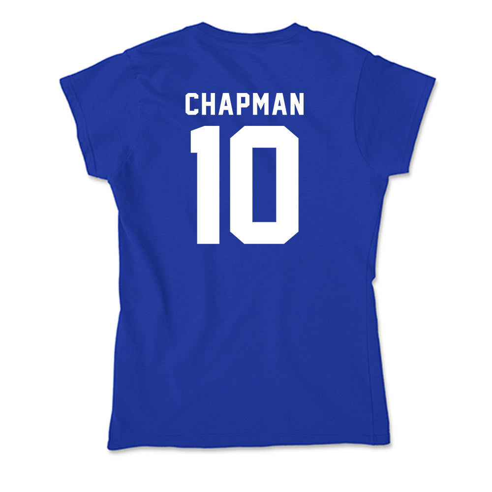 Delaware - NCAA Softball : Bridget Chapman - Soft Style Women’s T-Shirt-1