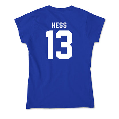 Delaware - NCAA Softball : Morgan Hess - Soft Style Women’s T-Shirt-1