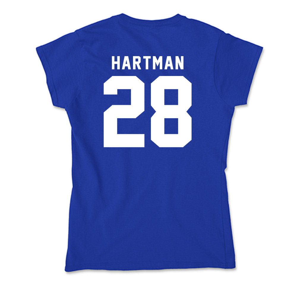 Delaware - NCAA Baseball : Tim Hartman - Soft Style Women’s T-Shirt-1
