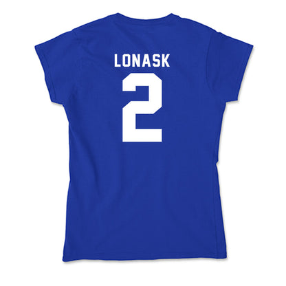 Delaware - NCAA Ice Hockey : Lexie Lonask - Soft Style Women’s T-Shirt-1