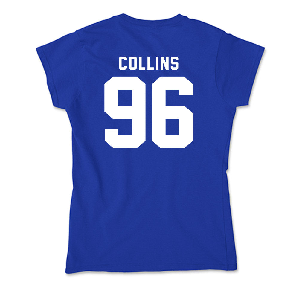 Delaware - NCAA Football : James Collins - Soft Style Women’s T-Shirt-1