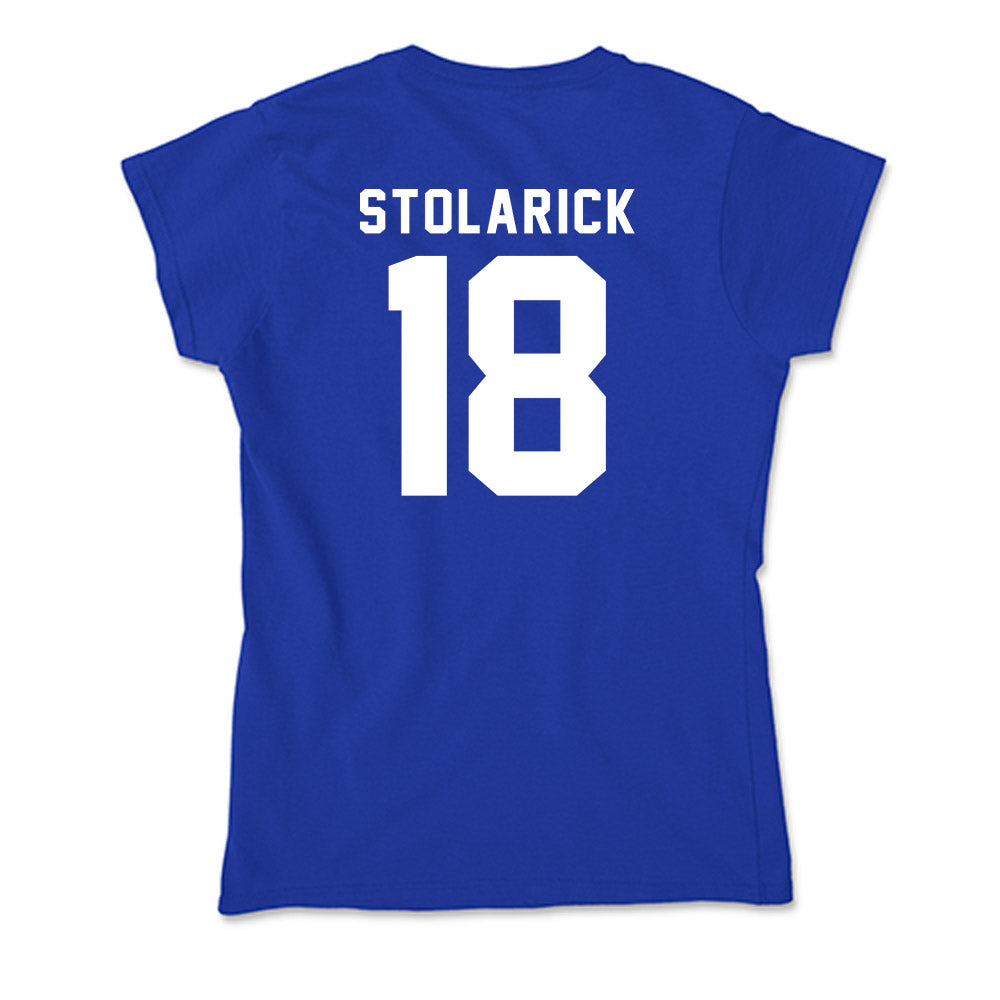 Delaware - NCAA Women's Lacrosse : Lena Stolarick - Soft Style Women’s T-Shirt-1