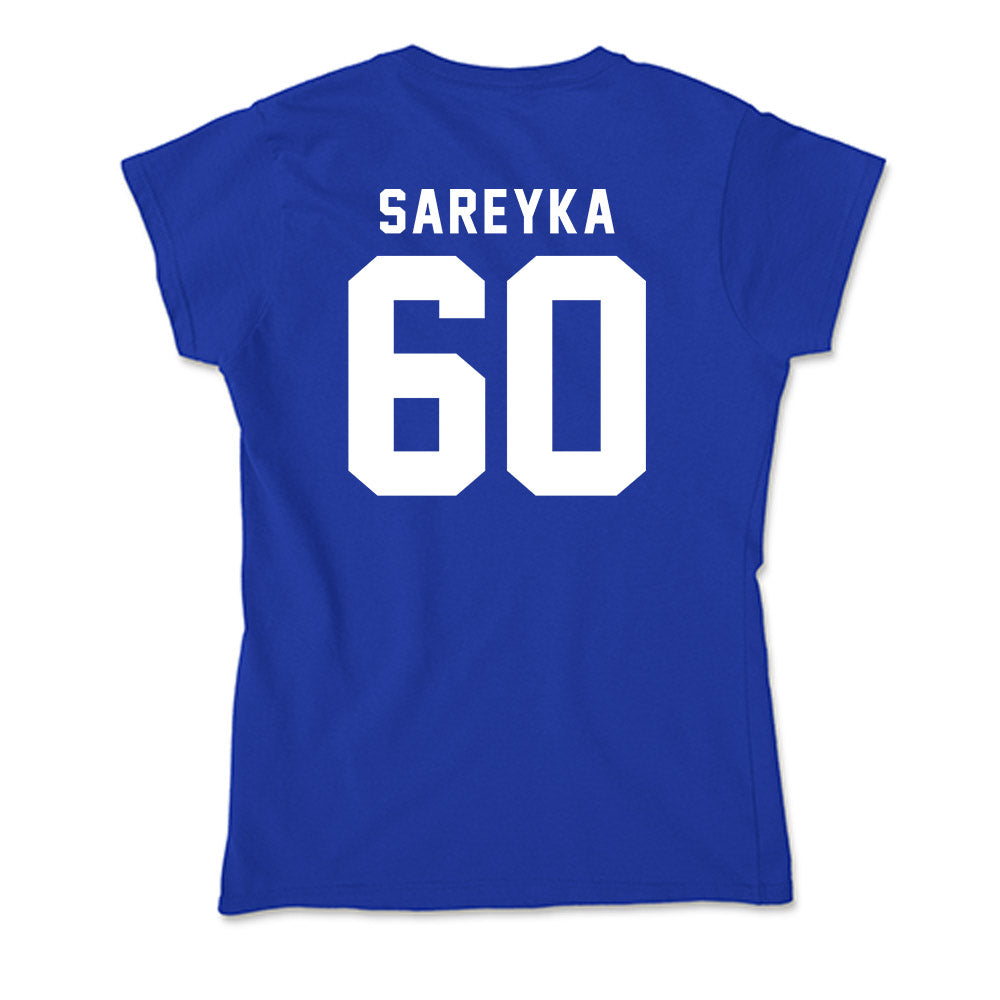 Delaware - NCAA Football : Carter Sareyka - Soft Style Women’s T-Shirt-1