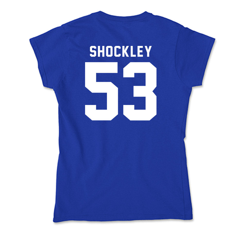 Delaware - NCAA Football : Carson Shockley - Soft Style Women’s T-Shirt-1