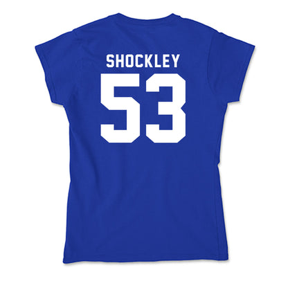 Delaware - NCAA Football : Carson Shockley - Soft Style Women’s T-Shirt-1