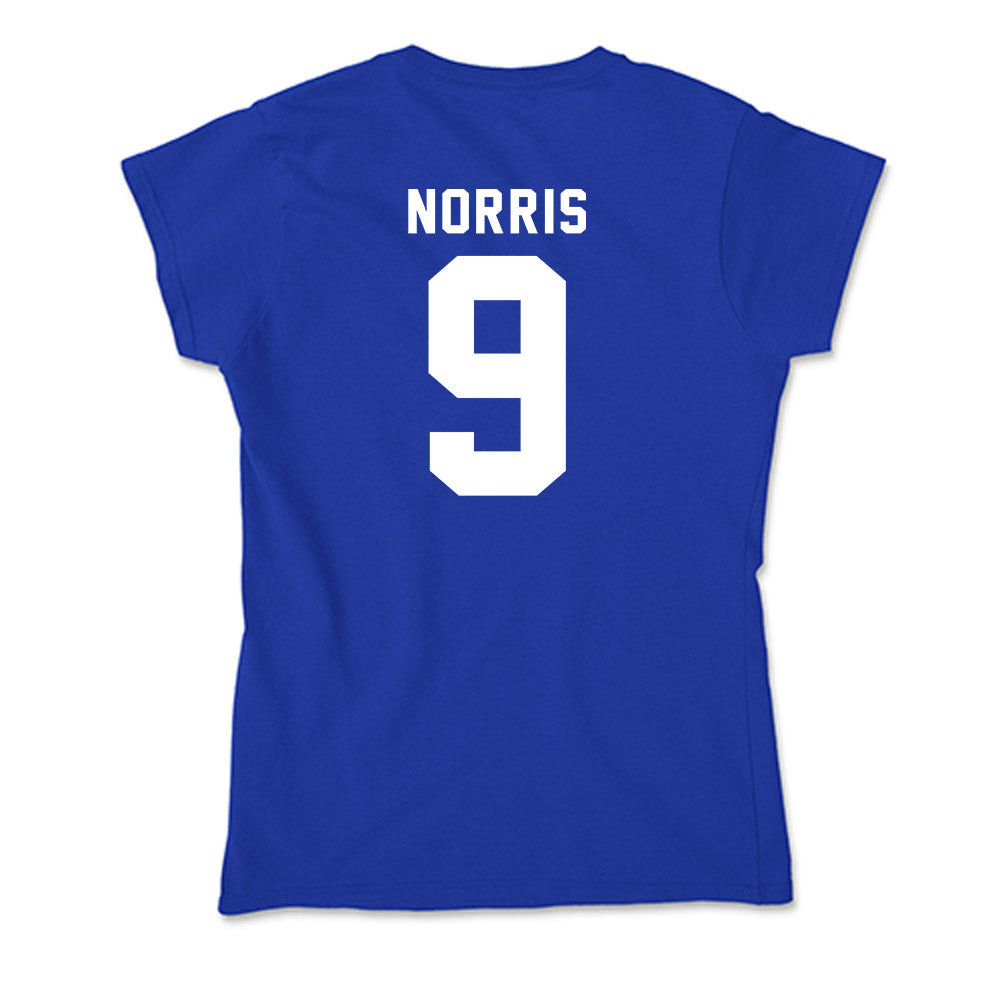 Delaware - NCAA Women's Volleyball : Dylan Norris - Soft Style Women’s T-Shirt-1