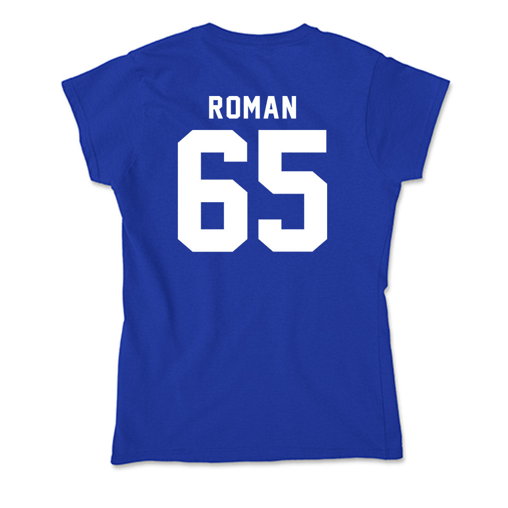 Delaware - NCAA Football : Wahkeem Roman - Soft Style Women’s T-Shirt-1