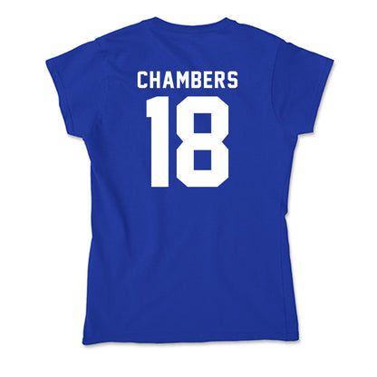 Delaware - NCAA Softball : Morgan Chambers - Soft Style Women’s T-Shirt-1