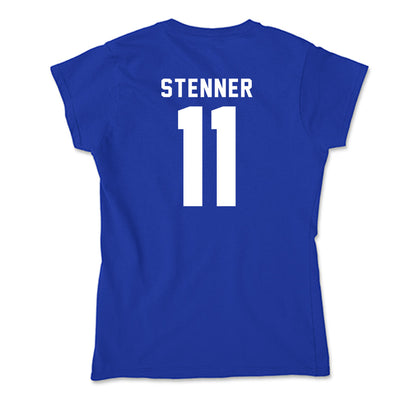 Delaware - NCAA Men's Soccer : Marius Stenner - Soft Style Women’s T-Shirt-1