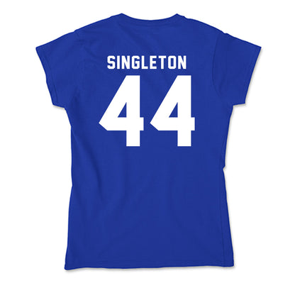 Delaware - NCAA Football : Kaeden Singleton - Soft Style Women’s T-Shirt-1