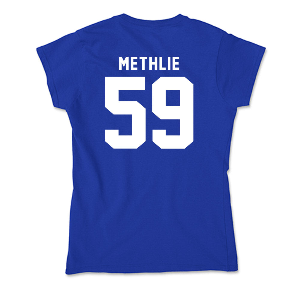 Delaware - NCAA Football : Patrick Methlie - Soft Style Women’s T-Shirt-1
