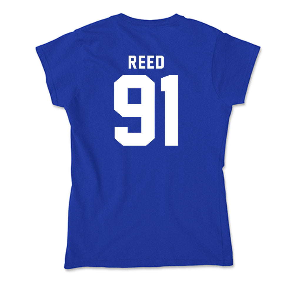 Delaware - NCAA Football : Nate Reed - Soft Style Women’s T-Shirt-1