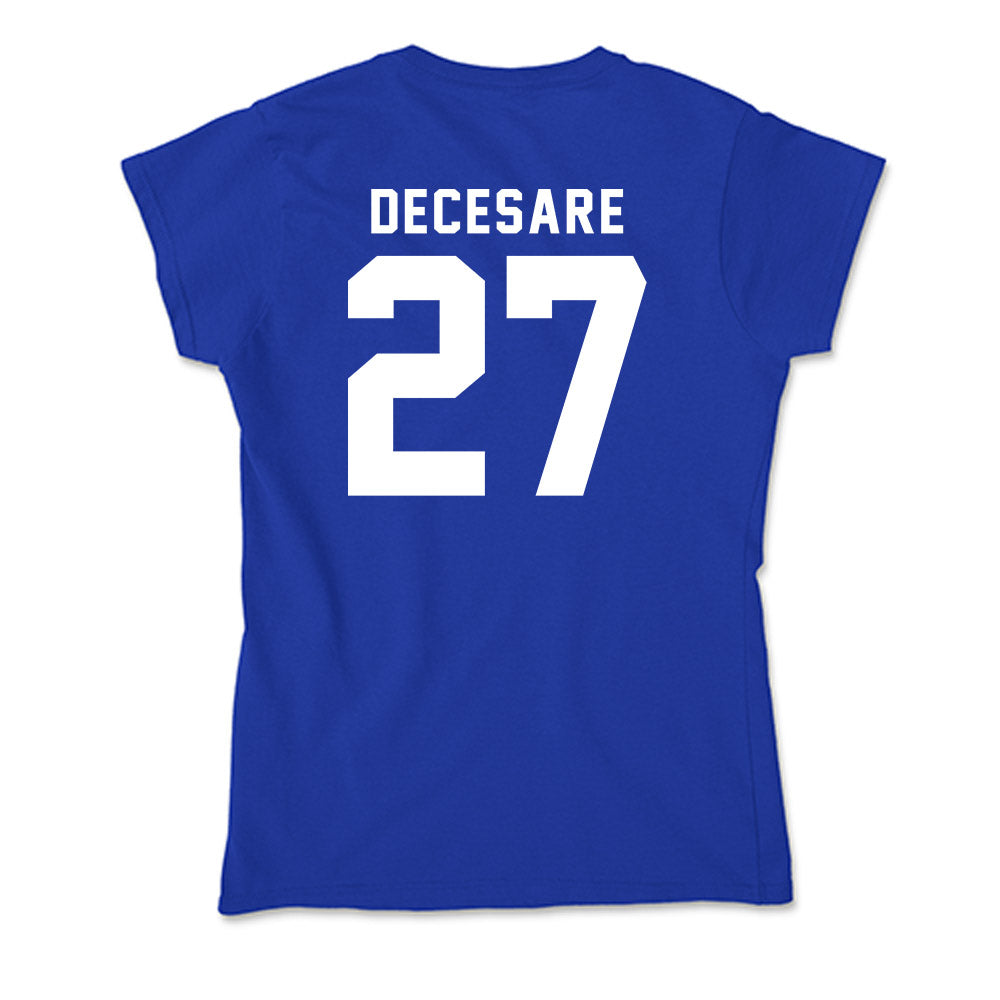 Delaware - NCAA Baseball : Anthony DeCesare - Soft Style Women’s T-Shirt-1