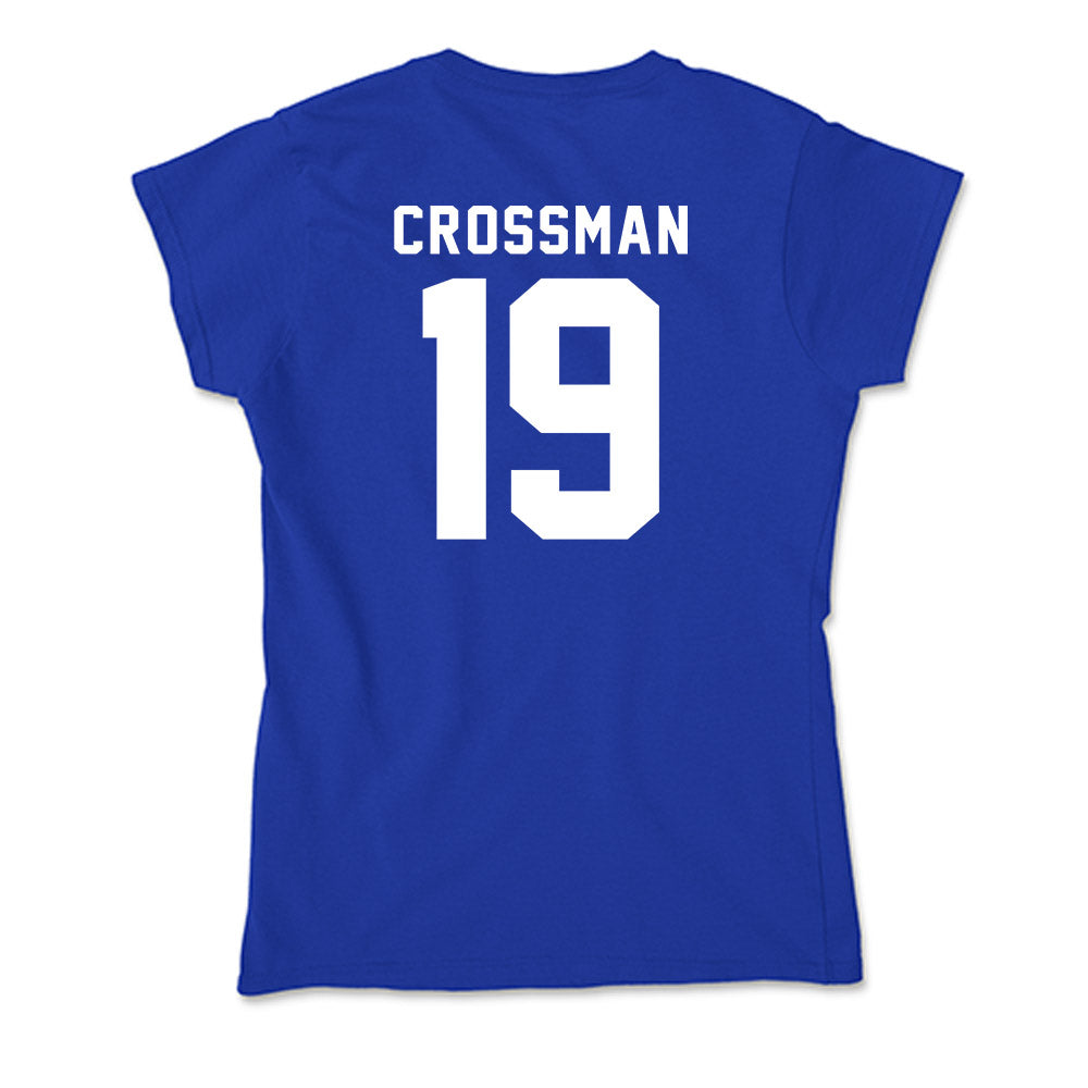 Delaware - NCAA Softball : Josie Crossman - Soft Style Women’s T-Shirt-1