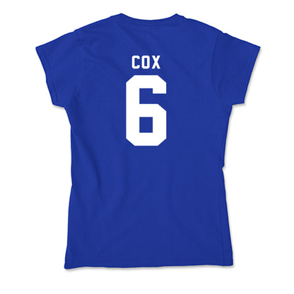 Delaware - NCAA Football : Kshawn Cox - Soft Style Women’s T-Shirt-1