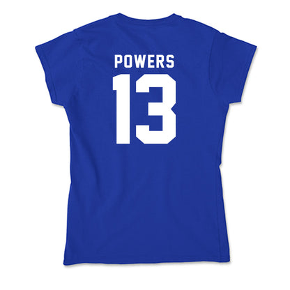 Delaware - NCAA Men's Lacrosse : Brendan Powers - Soft Style Women’s T-Shirt-1