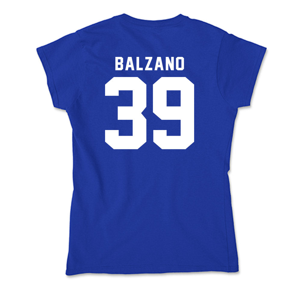 Delaware - NCAA Baseball : Ryan Balzano - Soft Style Women’s T-Shirt-1