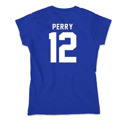 Delaware - NCAA Women's Basketball : Jiya Perry - Soft Style Women’s T-Shirt-1