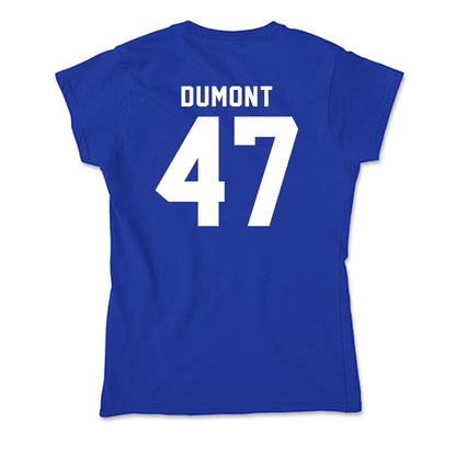 Delaware - NCAA Football : Ethan Dumont - Soft Style Women’s T-Shirt-1