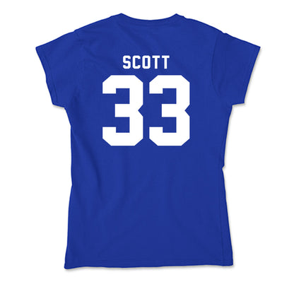 Delaware - NCAA Football : Trace Scott - Soft Style Women’s T-Shirt-1