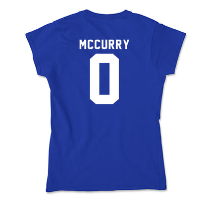 Delaware - NCAA Men's Lacrosse : John McCurry - Soft Style Women’s T-Shirt-1
