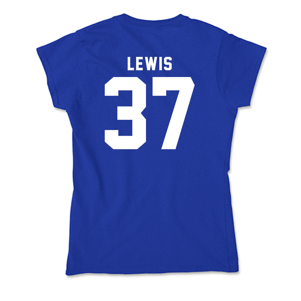 Delaware - NCAA Baseball : Evan Lewis - Soft Style Women’s T-Shirt-1