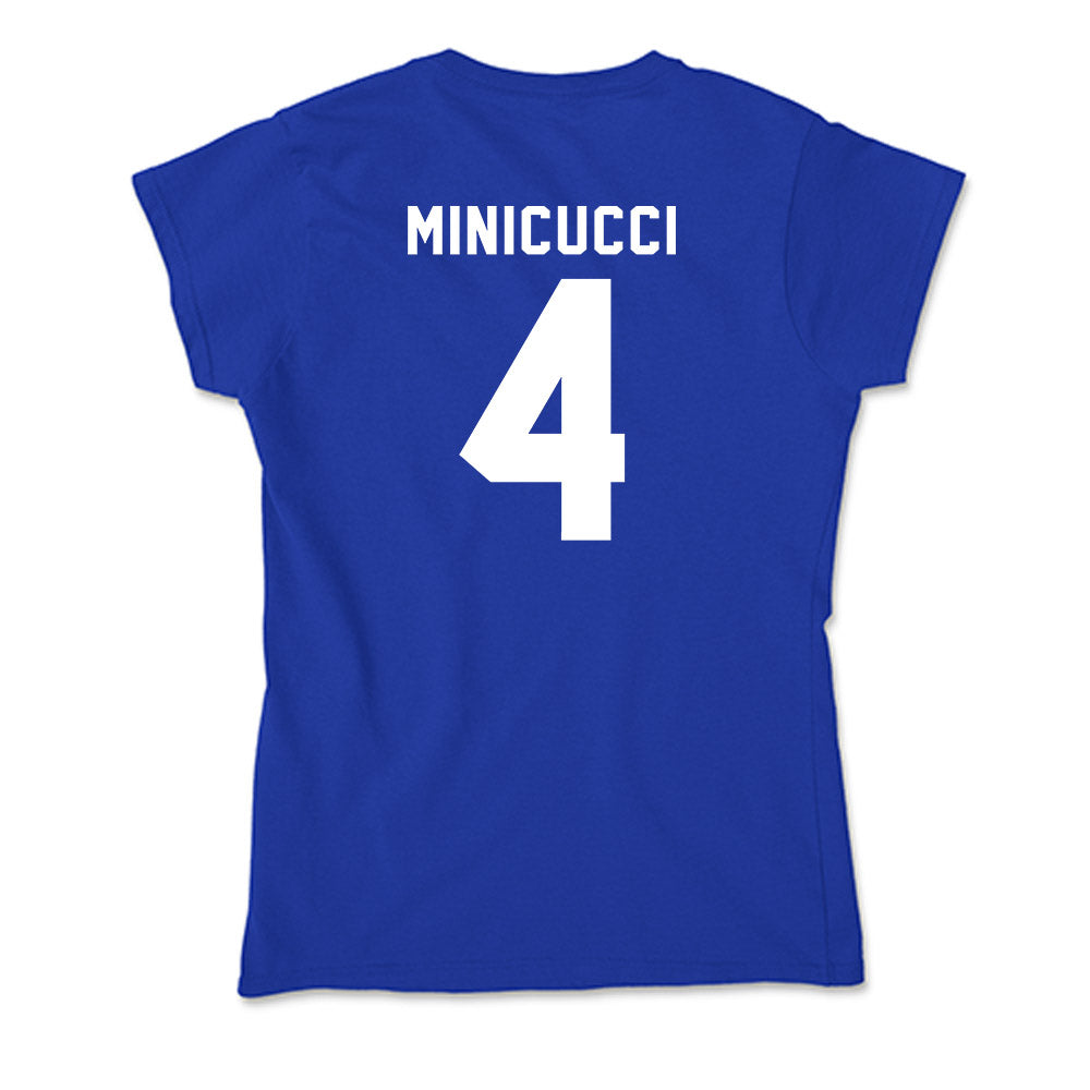 Delaware - NCAA Football : Nicholas Minicucci - Soft Style Women’s T-Shirt-1