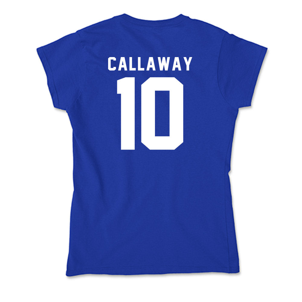 Delaware - NCAA Baseball : Andrew Callaway - Soft Style Women’s T-Shirt-1