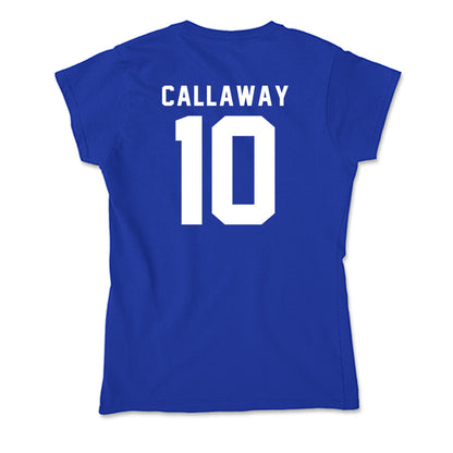 Delaware - NCAA Baseball : Andrew Callaway - Soft Style Women’s T-Shirt-1