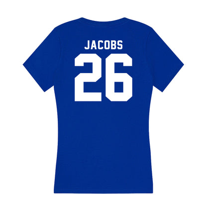 Delaware - NCAA Softball : Gracie Jacobs - Women's V-Neck T-Shirt-1