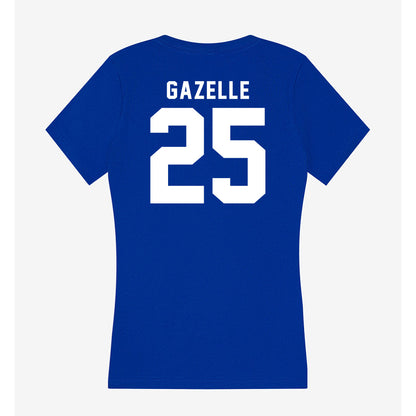 Delaware - NCAA Women's Lacrosse : Amanda Gazelle - Women's V-Neck T-Shirt-1