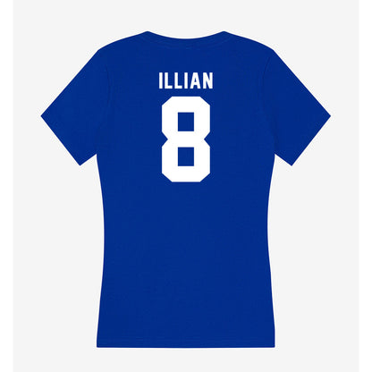 Delaware - NCAA Men's Soccer : Jordan Illian - Women's V-Neck T-Shirt-1