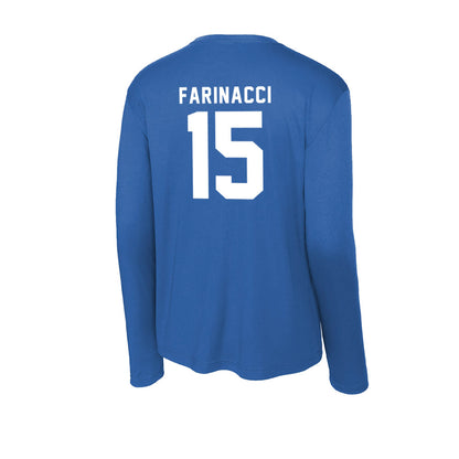 Delaware - NCAA Women's Lacrosse : Julianna Farinacci - Activewear Long Sleeve T-Shirt-1