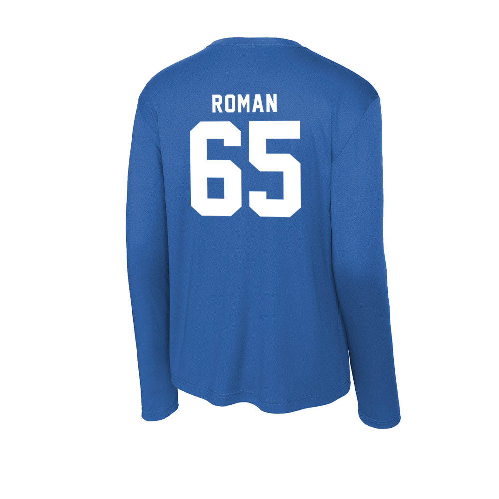 Delaware - NCAA Football : Wahkeem Roman - Activewear Long Sleeve T-Shirt