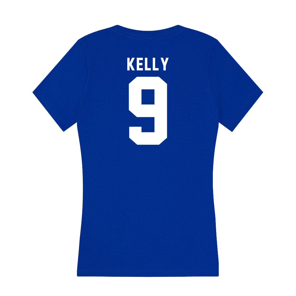 Delaware - NCAA Football : ja�Carree kelly - Women's V-Neck T-Shirt-1