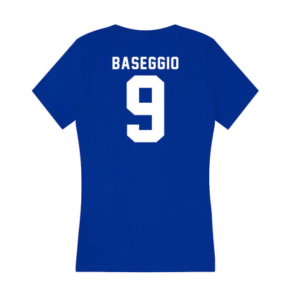 Delaware - NCAA Women's Lacrosse : Kat Baseggio - Women's V-Neck T-Shirt-1