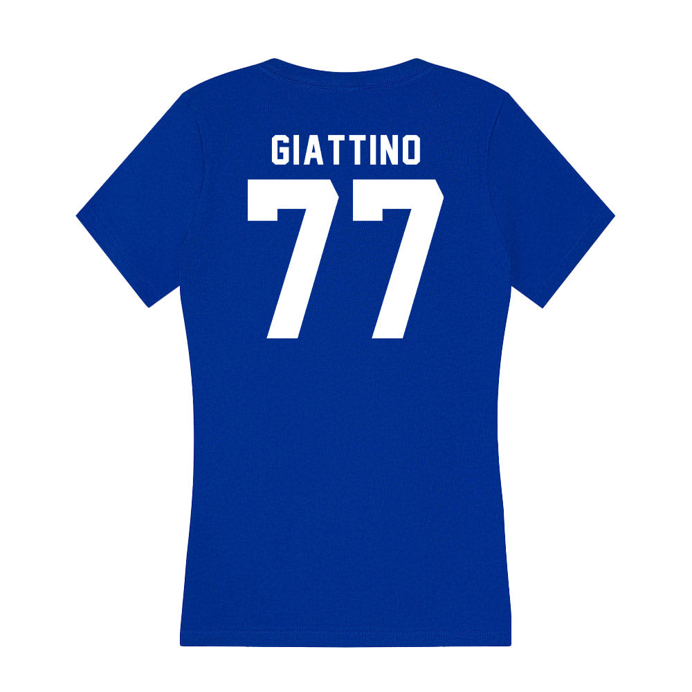 Delaware - NCAA Softball : Jenna Giattino - Women's V-Neck T-Shirt-1